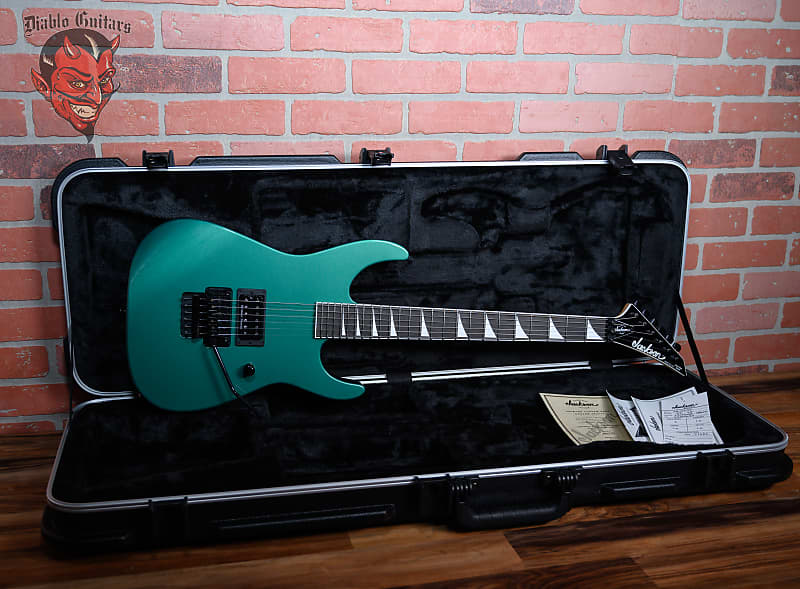 Jackson USA Custom Shop DK FR 1H Dinky Sherwood Green 2019 w/OHSC (NOS B-stock)