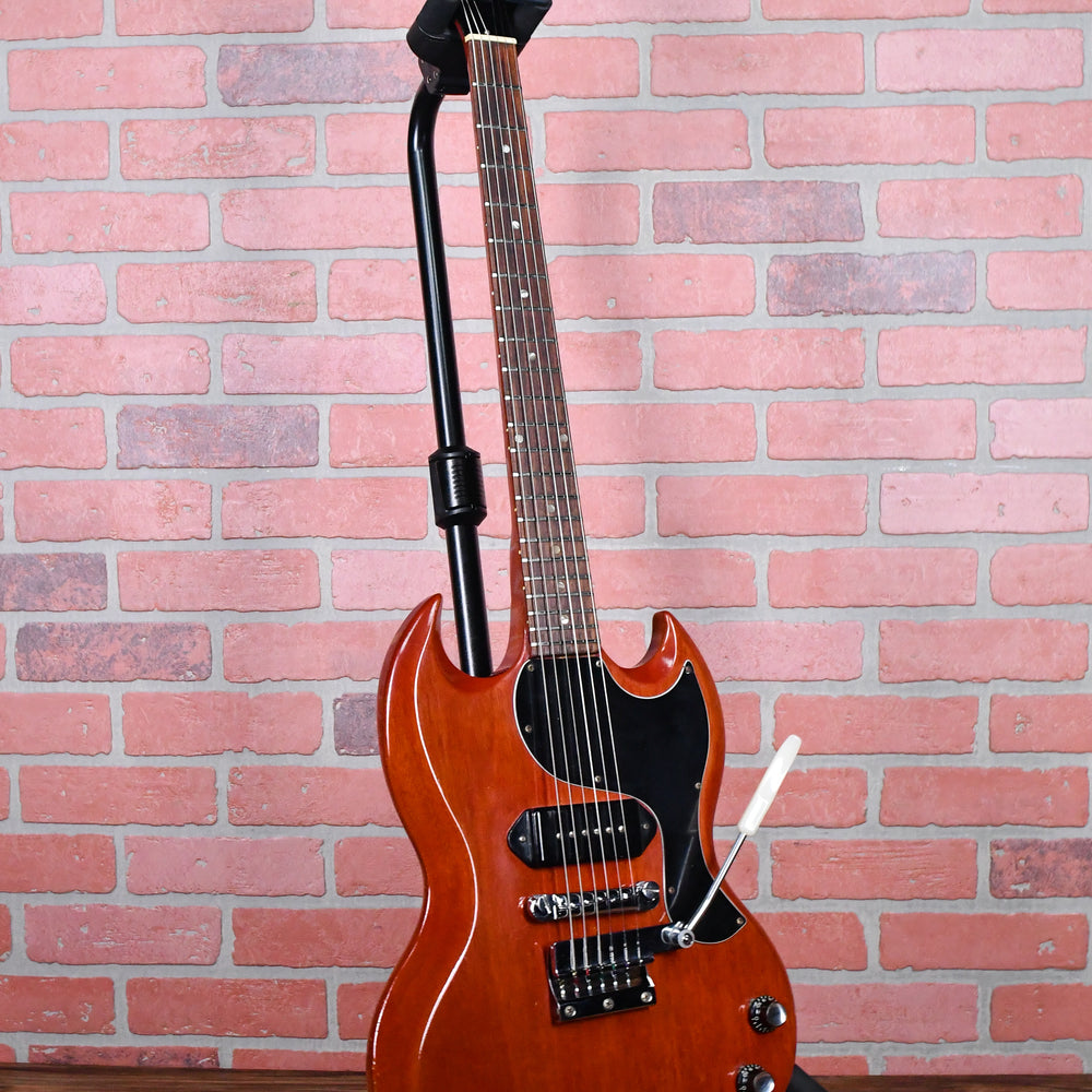 
                      
                        Gibson SG Junior with Vibrola Cherry Finish 1966 w/OHSC
                      
                    