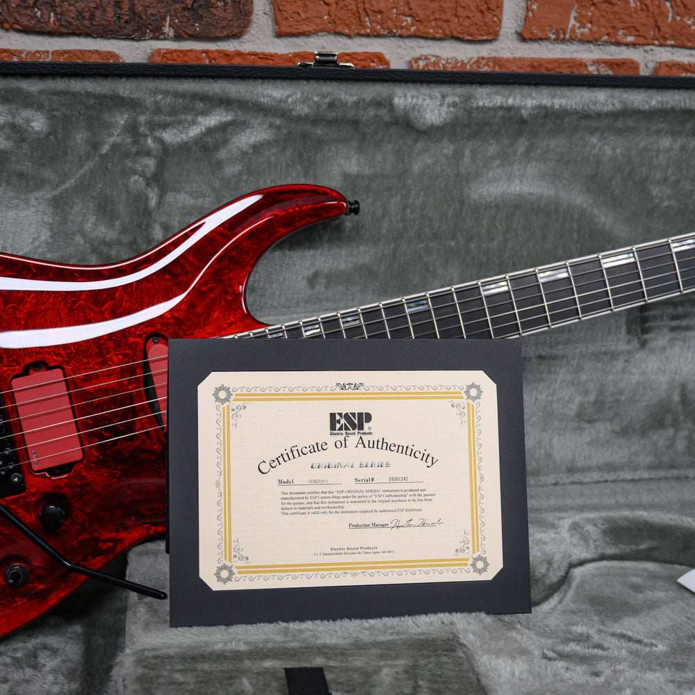 
                      
                        ESP Original Series Custom Shop Horizon Liquid Metal Lava 2024 w/OHSC
                      
                    