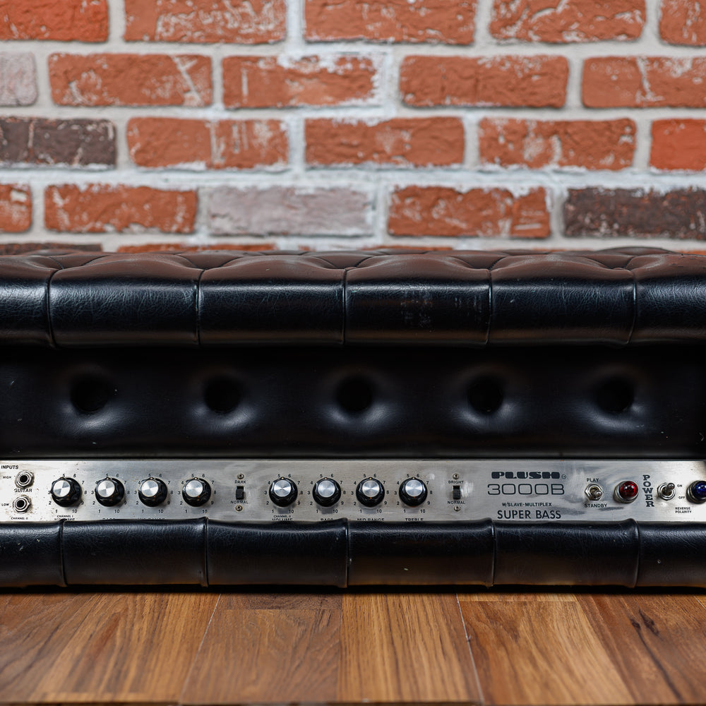 
                      
                        Plush 3000B Guitar / Bass Head 1970's Black
                      
                    