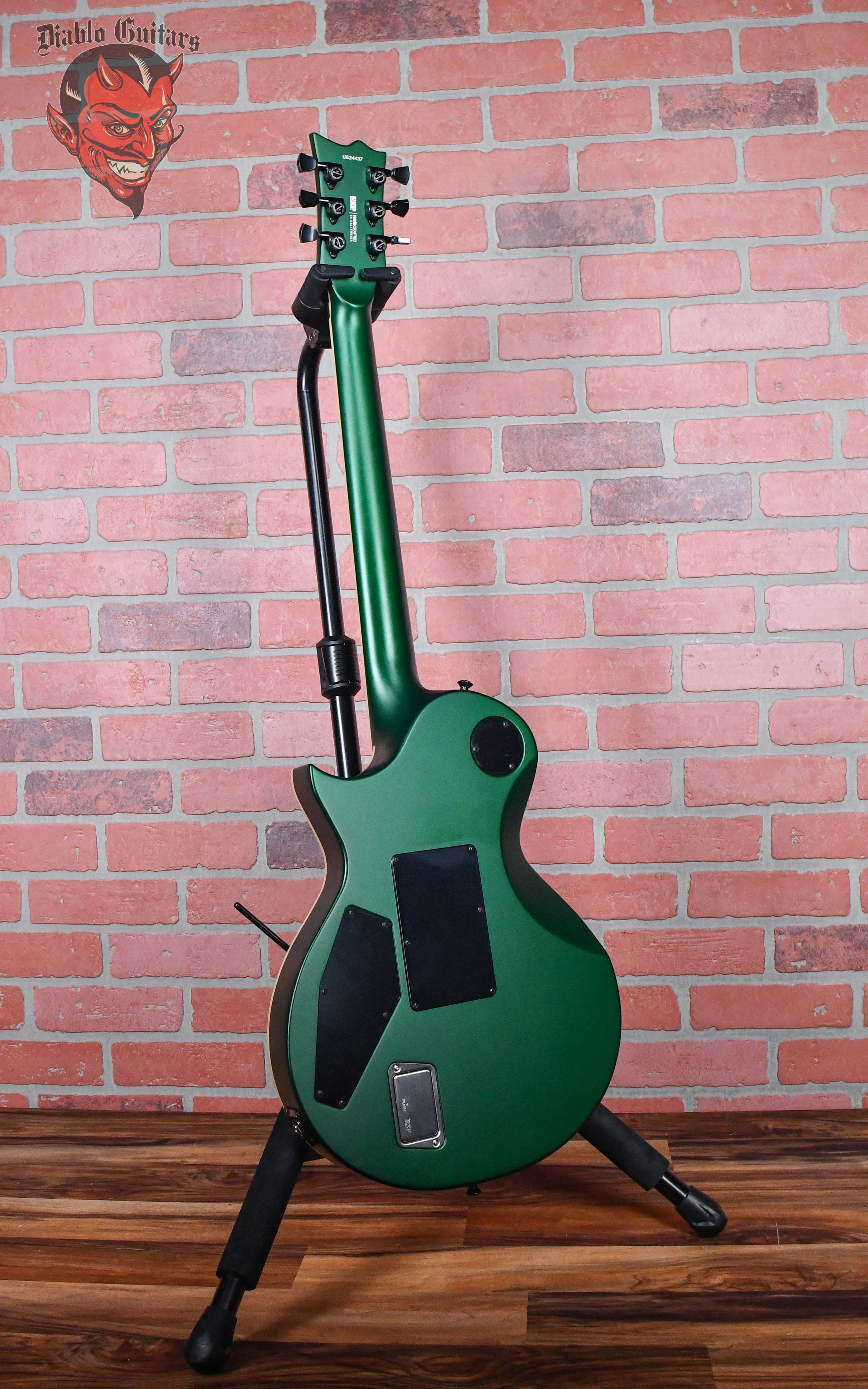 ESP USA Custom Shop Eclipse FR Candy Apple Green Satin 2024 w/OHSC