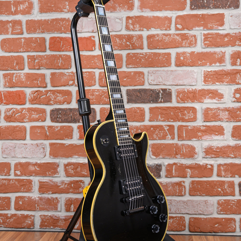 
                      
                        Gibson Custom Shop Kirk Hammett 1989 Les Paul Custom Murphy Lab Aged Ebony 2023 w/OHSC
                      
                    