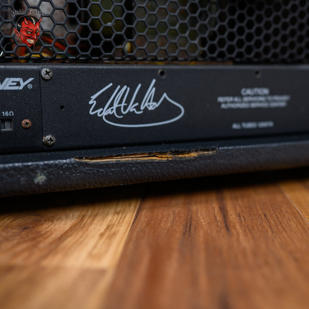 
                      
                        Peavey 5150 "Script" 2-Channel 120-Watt Guitar Amp Head 1993 Black
                      
                    