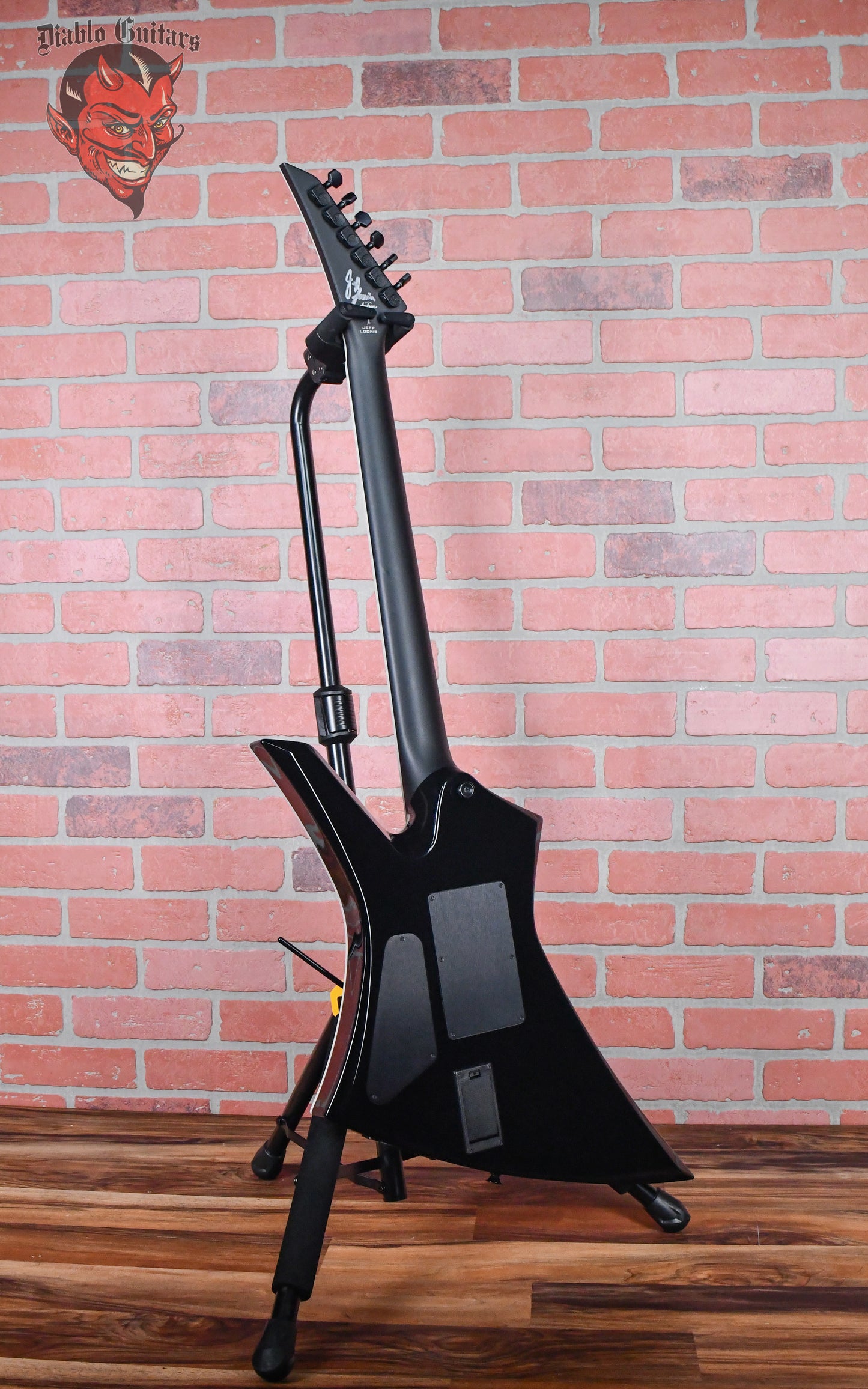 Jackson USA Series Jeff Loomis Signature Kelly 2022 Satin Black w/OHSC Signed by Jeff Loomis