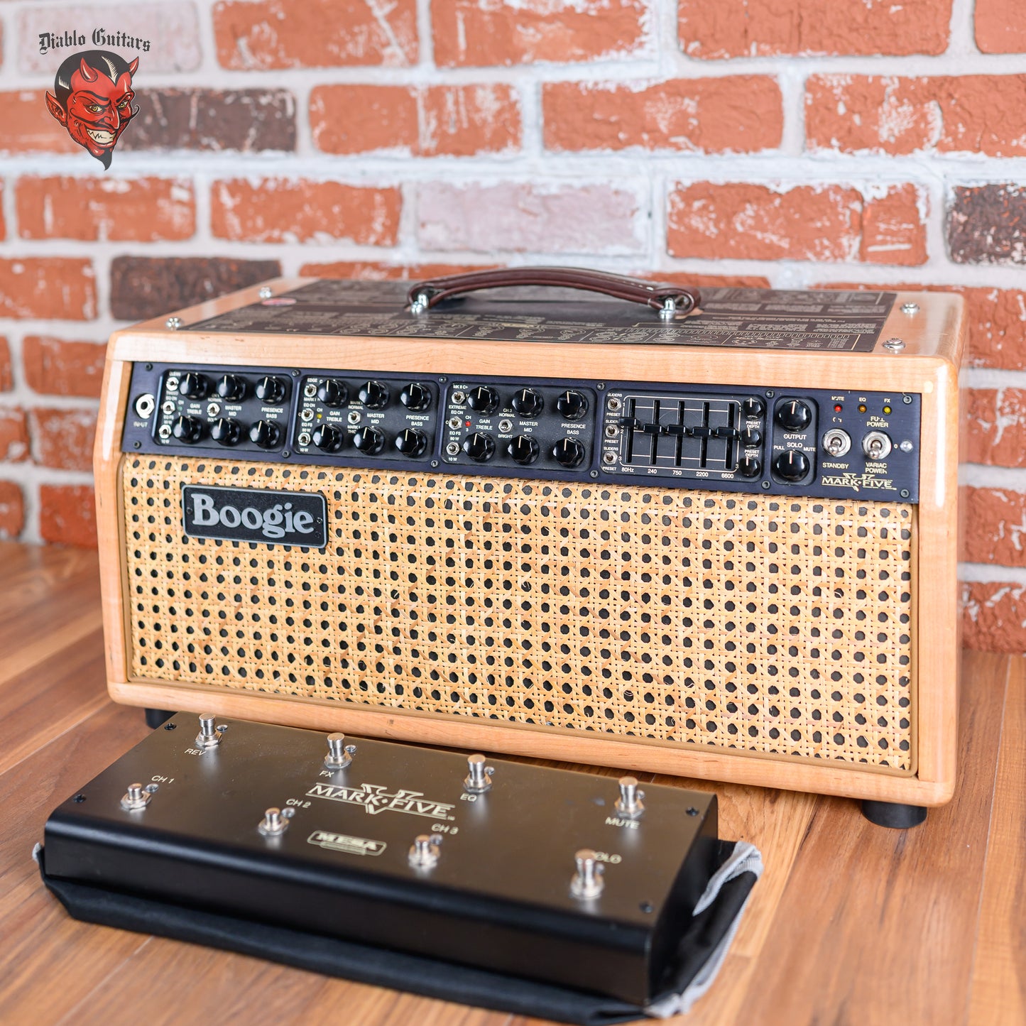 Mesa Boogie Mark V 3-Channel 90-Watt Guitar Head Maple Enclosure