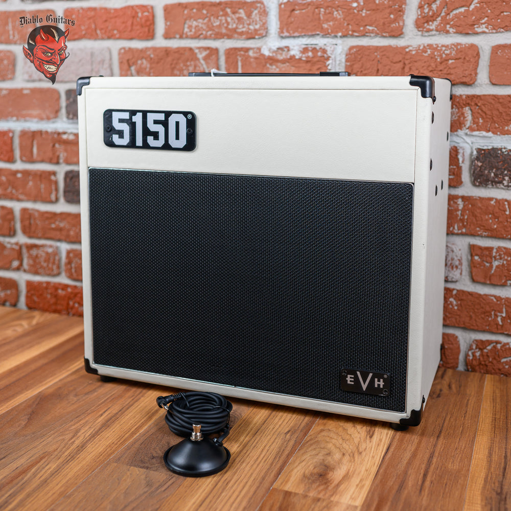 EVH 5150 Iconic 15-Watt 1x10 Guitar Combo 2022 Ivory