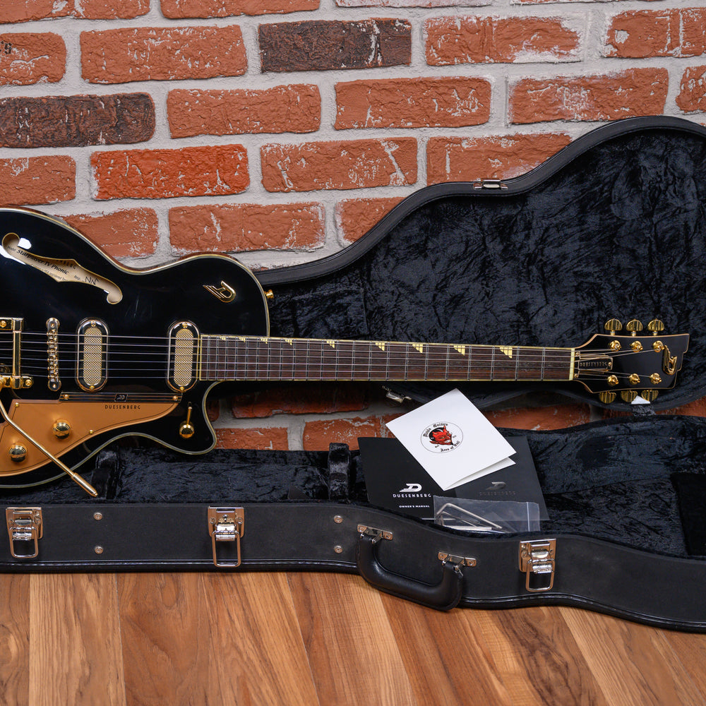 Duesenberg Starplayer TV Phonic Black 2019 w/OHSC