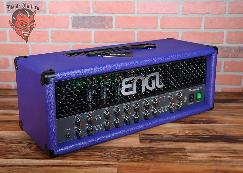 Engl Custom Shop Powerball II E645/2 4-Channel 100-Watt Guitar Amp Head Purple Bronco