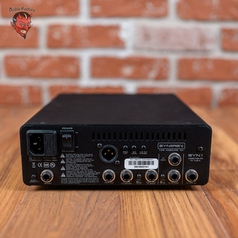 
                      
                        Synergy SYN-1 Rack Mount Preamp w/ 1 Module Slot - Black
                      
                    