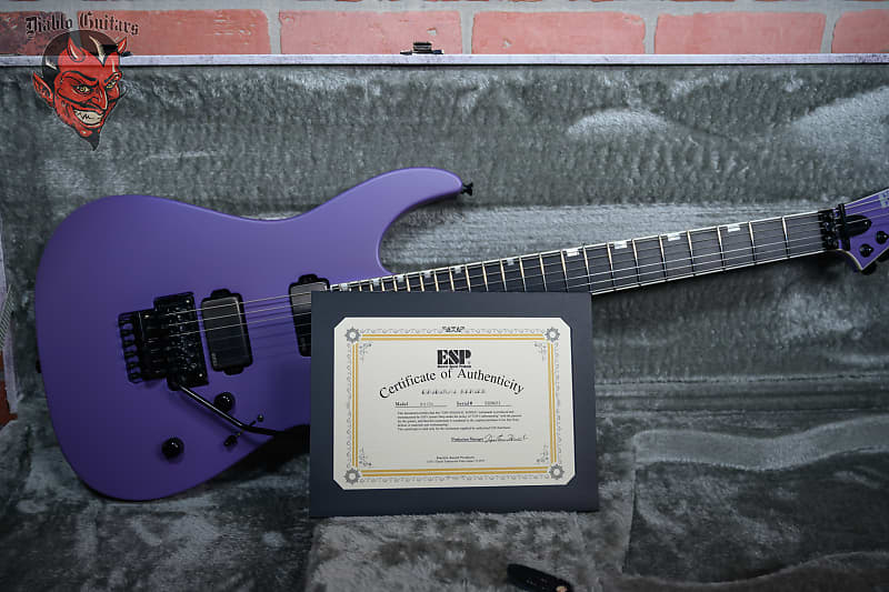 
                      
                        ESP Original Series M-II Custom Violet Satin 2021 w/OHSC
                      
                    