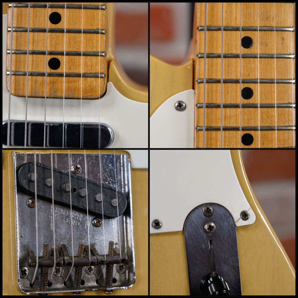 
                      
                        Fender Telecaster Blonde 1955/1956 w/Hardshell Case (Refin)
                      
                    