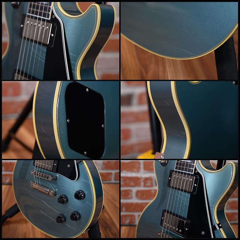 
                      
                        Gibson Custom Shop Limited Edition Rock and Roll Hall of Fame Les Paul Custom Aged Antique Pelham Blue 2014 w/OHSC
                      
                    