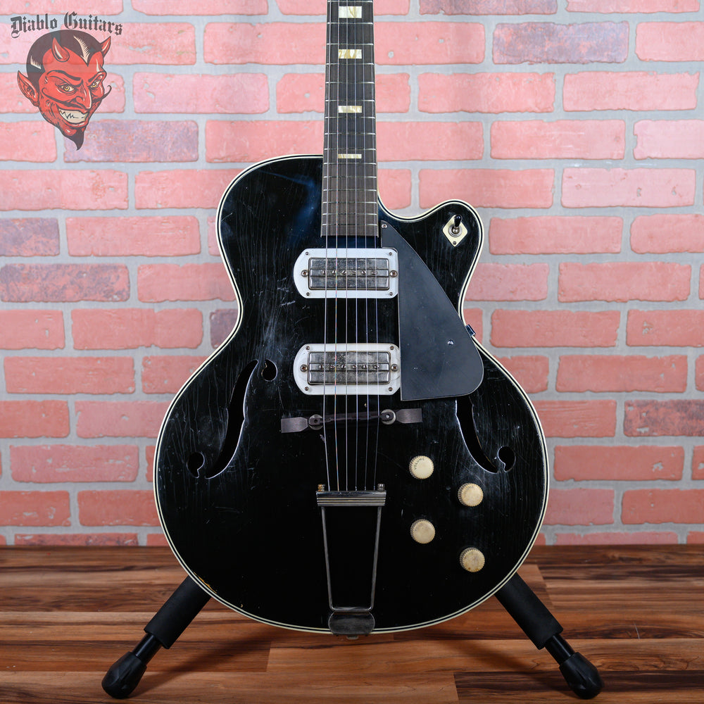 Silvertone Espanada H64 Black 1957 w/OHSC