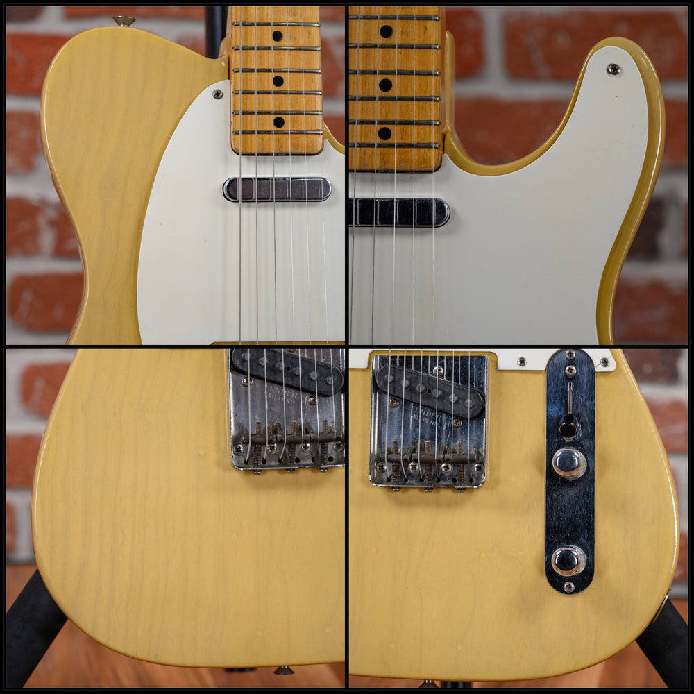 
                      
                        Fender Telecaster Blonde 1955/1956 w/Hardshell Case (Refin)
                      
                    