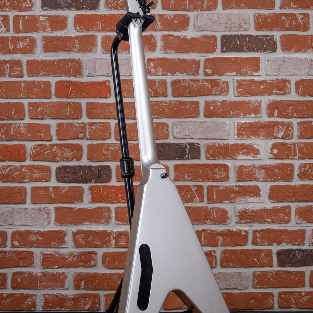 
                      
                        Gibson Dave Mustaine Signature Flying V EXP Demo Shop Metallic Silver 2022 w/OHSC
                      
                    