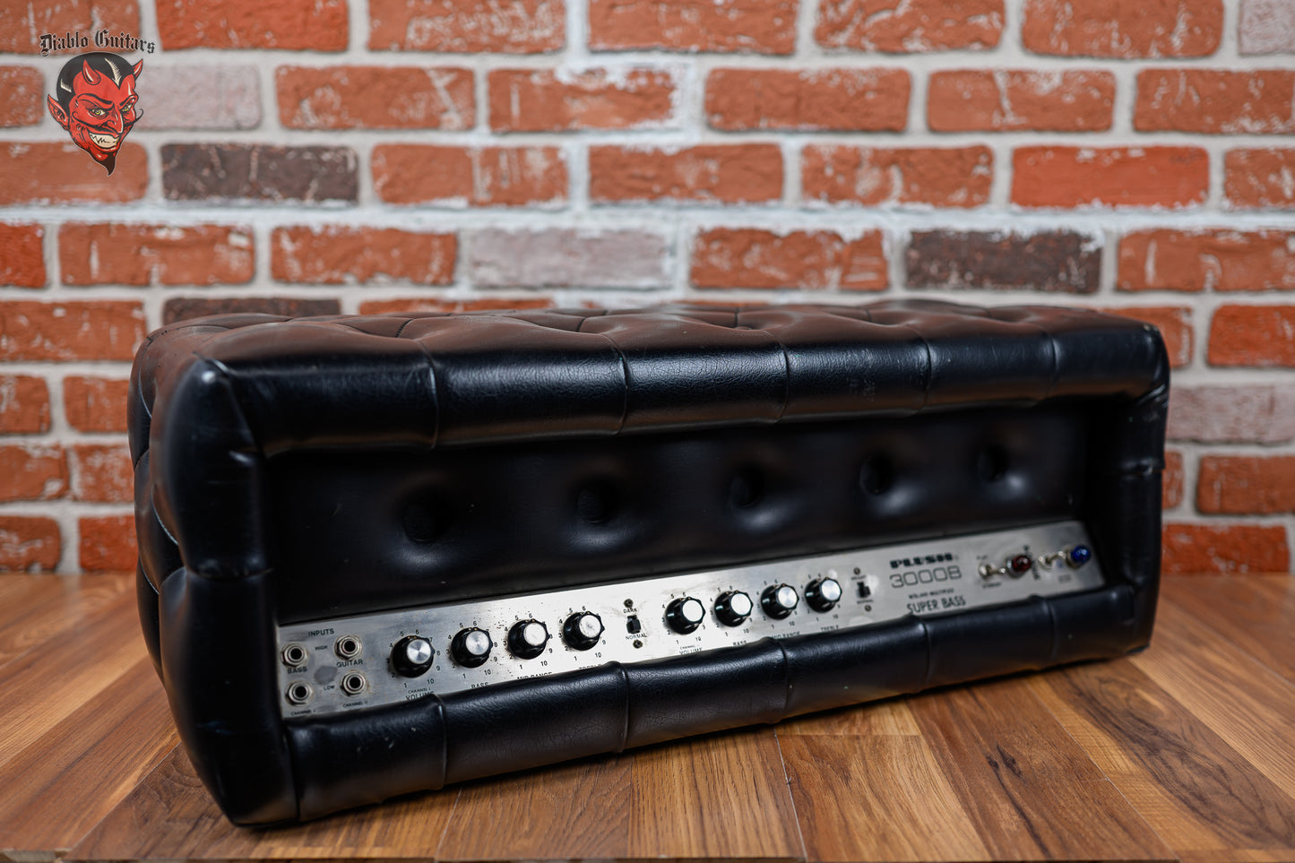 Plush 3000B Guitar / Bass Head 1970's Black