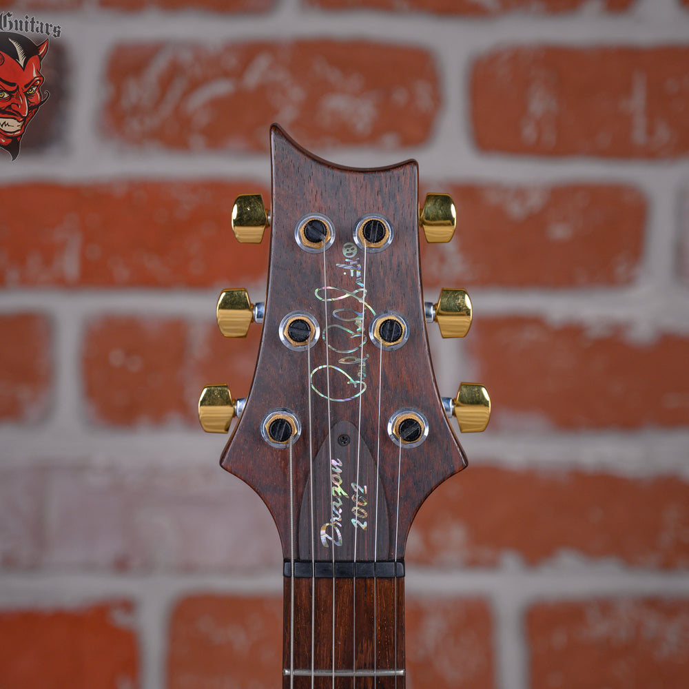 
                      
                        PRS Dragon 2002 Series #32 Curly Maple Top Whale Blue w/Brazilian Rosewood Neck 2002 w/OHSC
                      
                    
