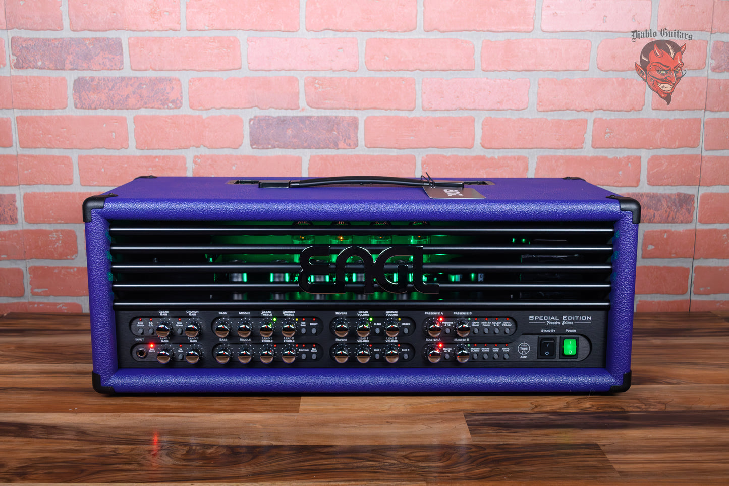 Engl Custom Shop Special Edition Founders Edition E670FE 5-Channel 100-Watt Guitar Amp Head 6L6 Tubes Purple Bronco