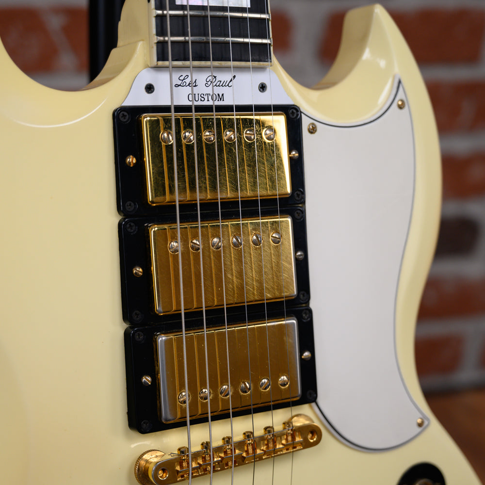 
                      
                        Gibson Les Paul Custom '61 "SG" Classic White 2006 w/OHSC
                      
                    