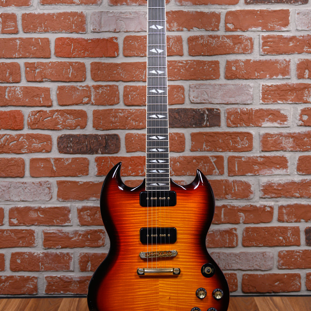 
                      
                        Gibson SG Supreme AA Figured Maple Top Fireburst 1999 w/OHSC
                      
                    