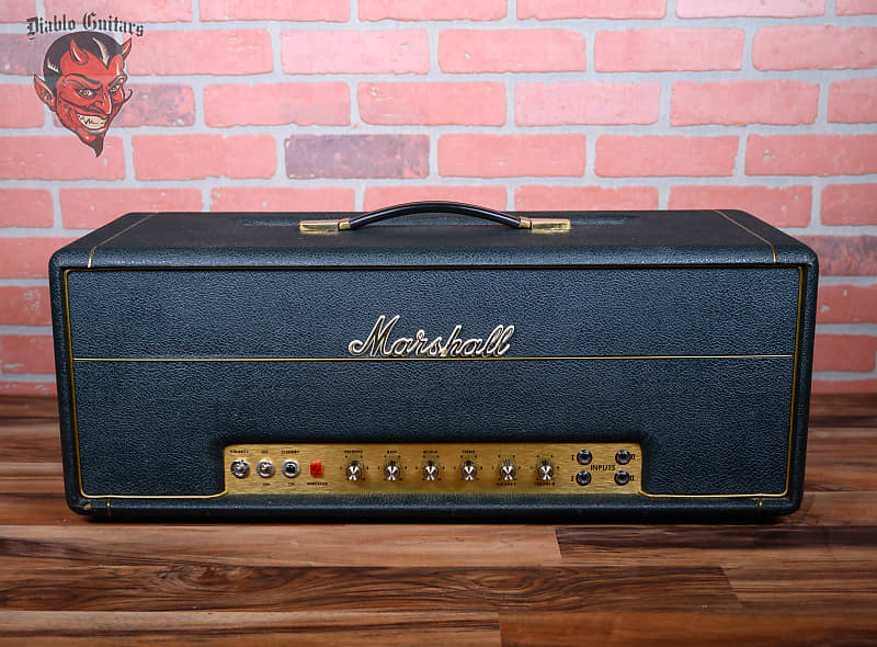 Marshall Major 200Watt Tube Amplifier Head Black Tolex 1970