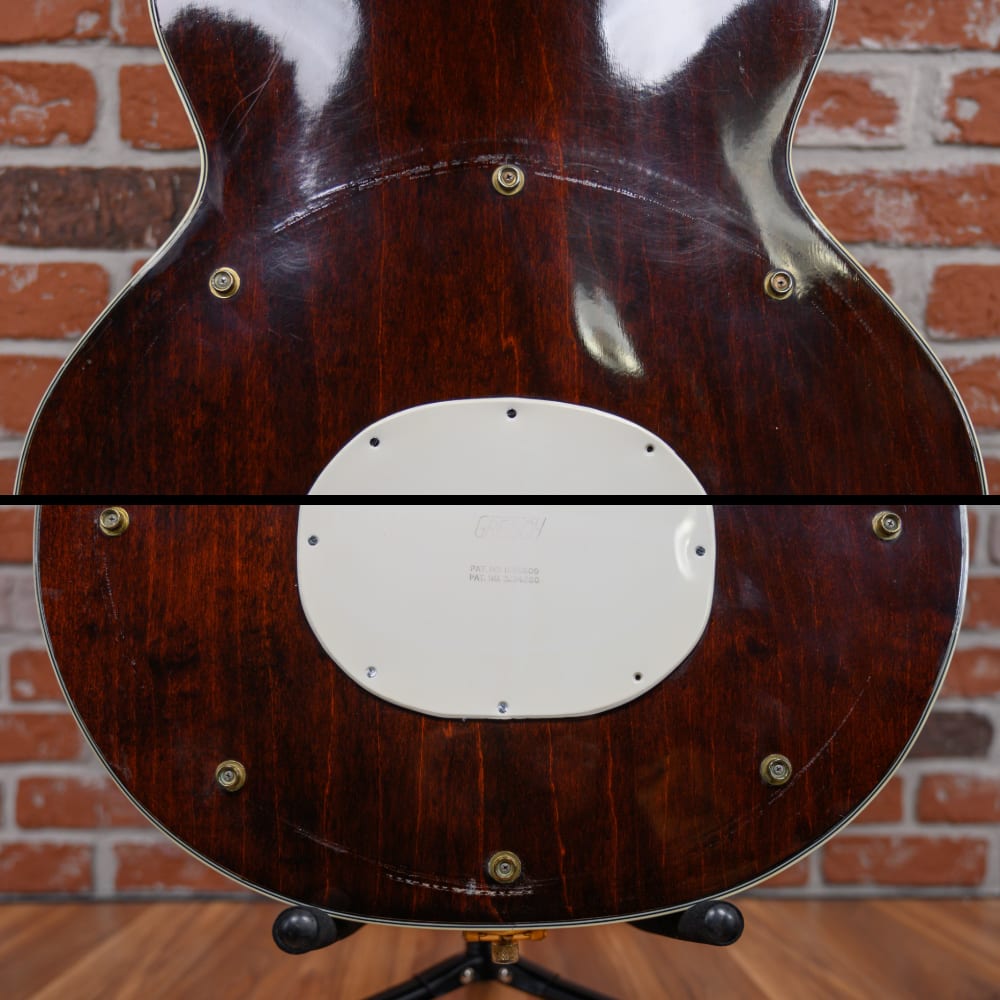 
                      
                        Gretsch 6122 Chet Atkins Country Gentleman Walnut 1965 w/OHSC
                      
                    