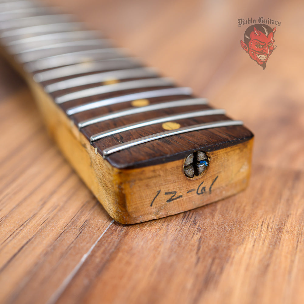 
                      
                        Fender Stratocaster Slab Board Brazilian Rosewood Pre-CBS Neck Vintage 1961 - Original
                      
                    