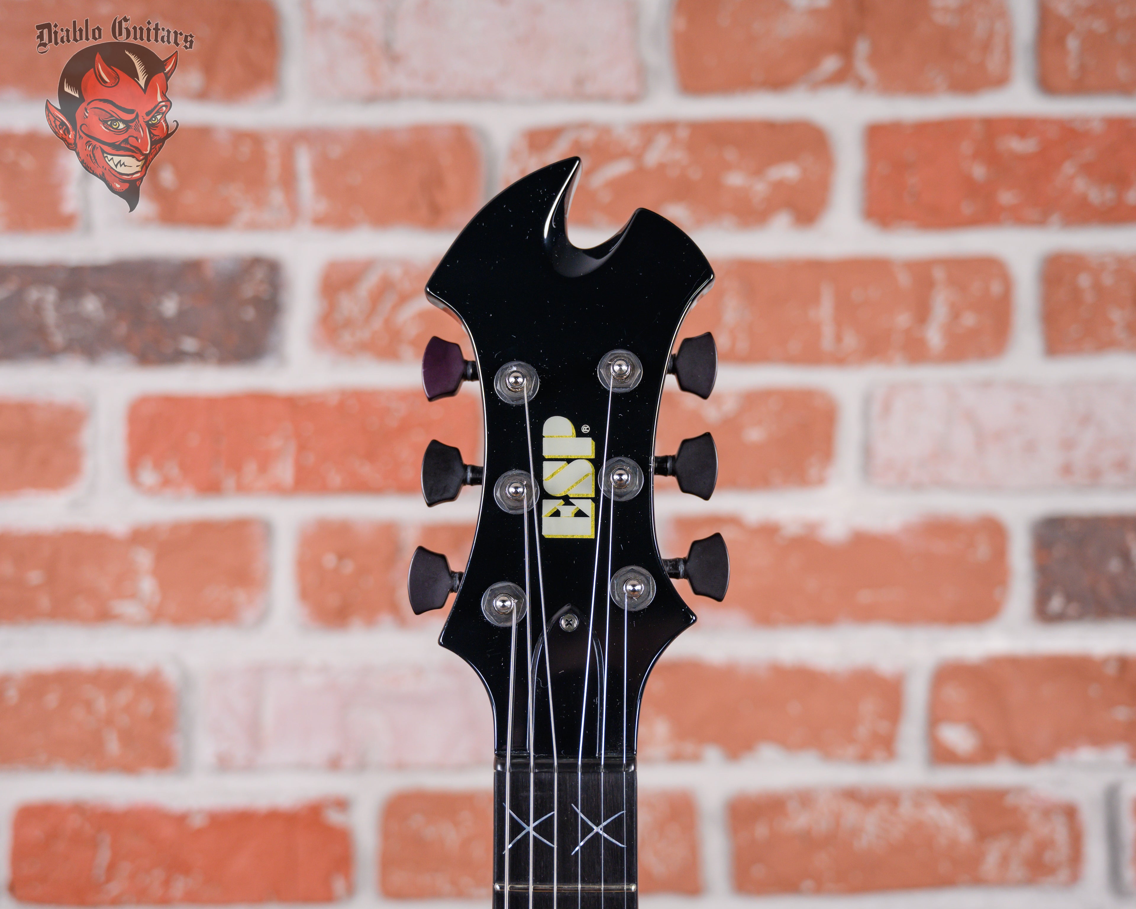 ESP Custom Shop Dave Mustaine Signature Axxion Prototype Black