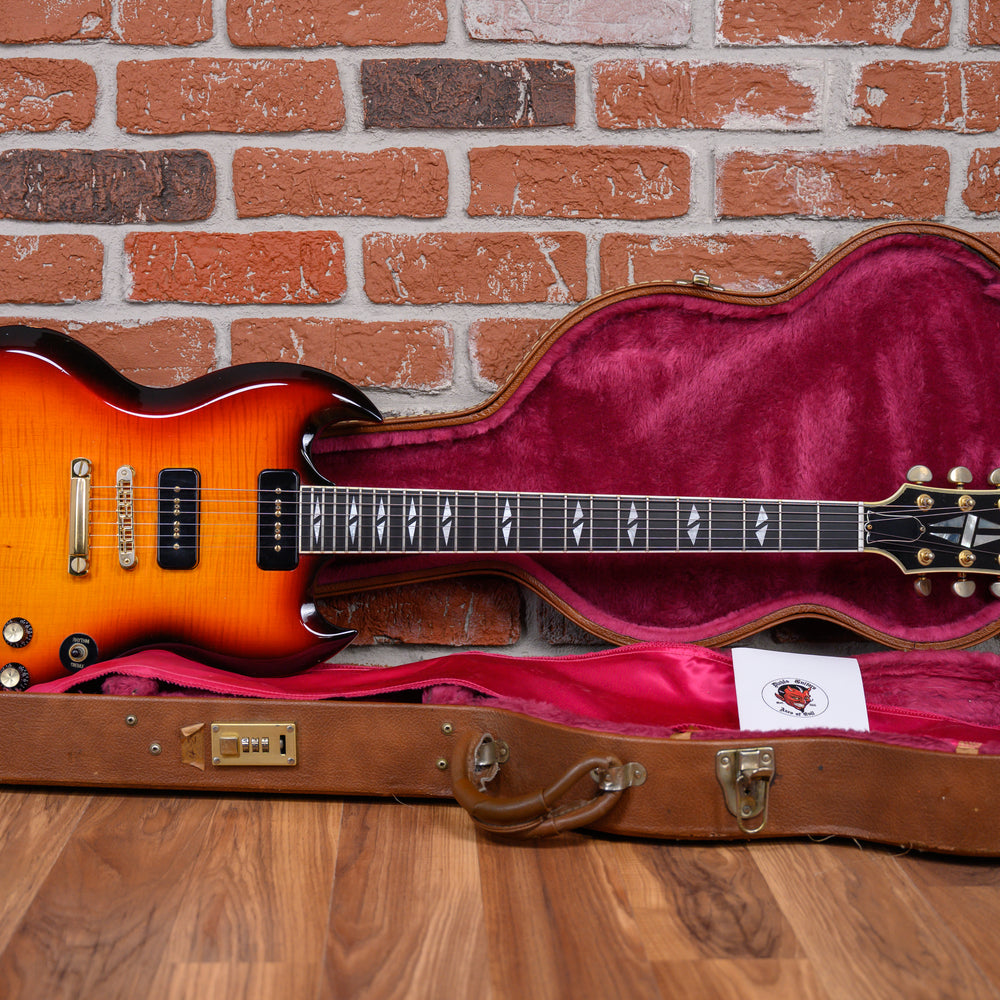 Gibson SG Supreme AA Figured Maple Top Fireburst 1999 w/OHSC