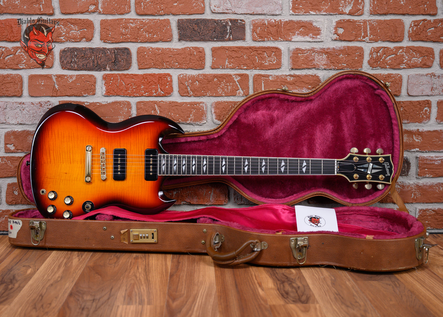 Gibson SG Supreme AA Figured Maple Top Fireburst 1999 w/OHSC