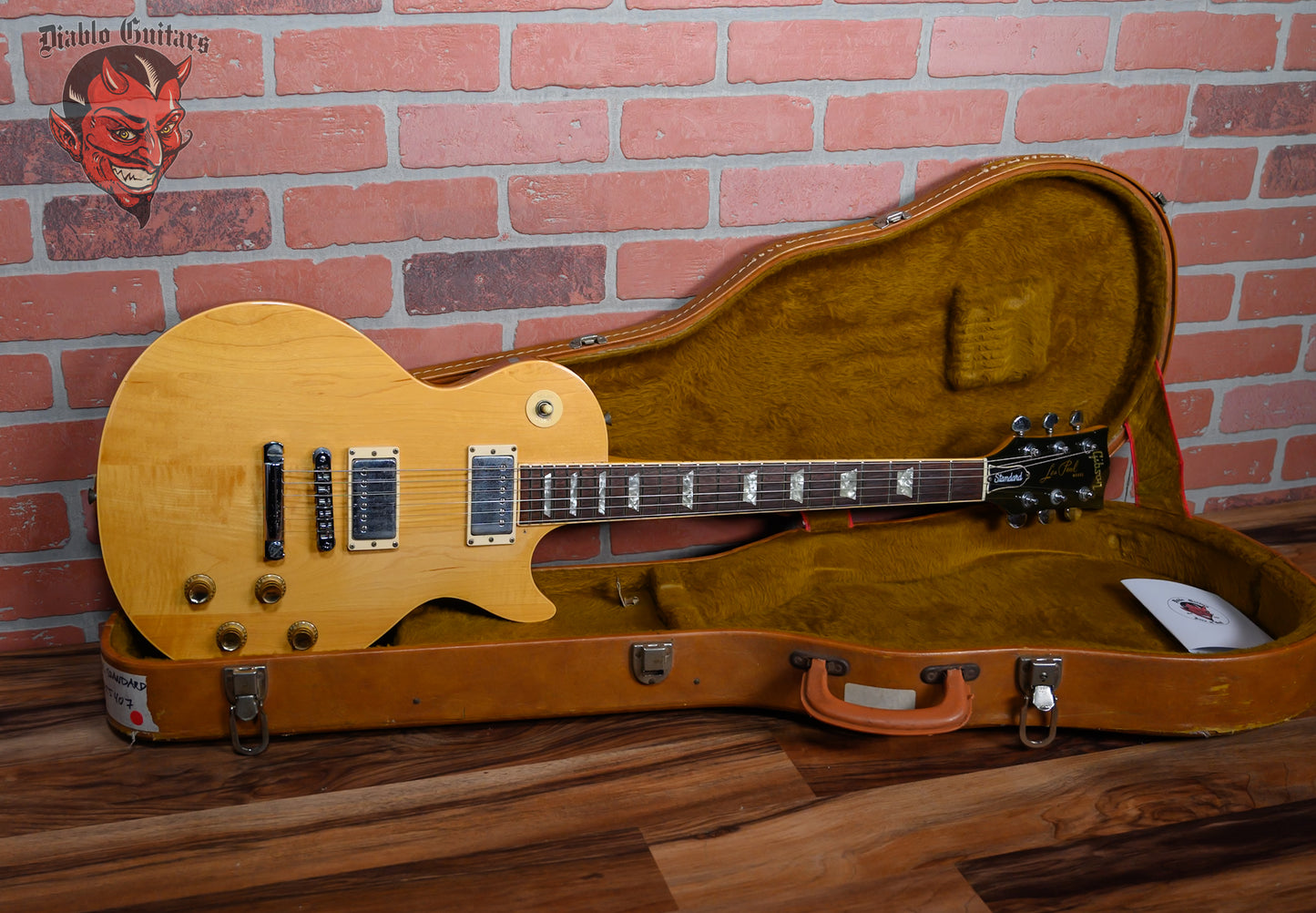 Gibson Les Paul Standard Natural 1976 w/OHSC