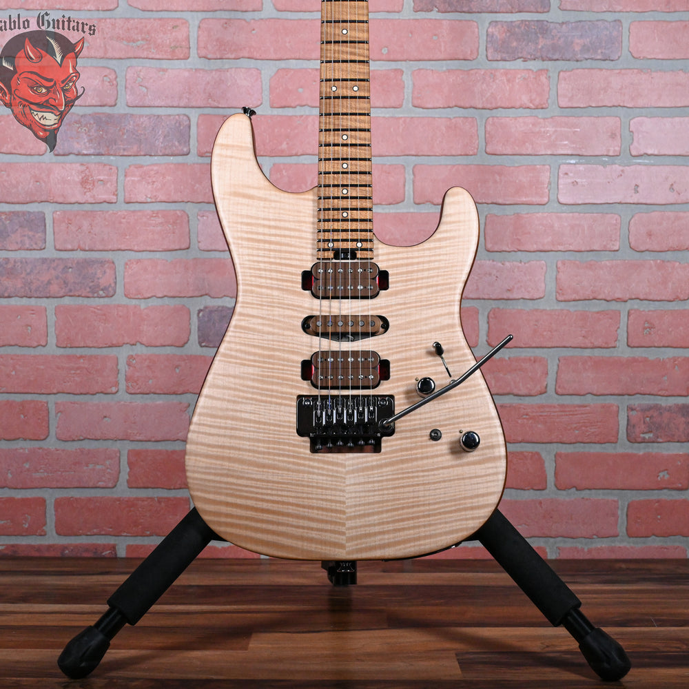 Charvel USA Custom Shop Guthrie Govan Signature HSH Natural Flame Maple Top caramelized Flame Maple Neck 2024 w/OHSC