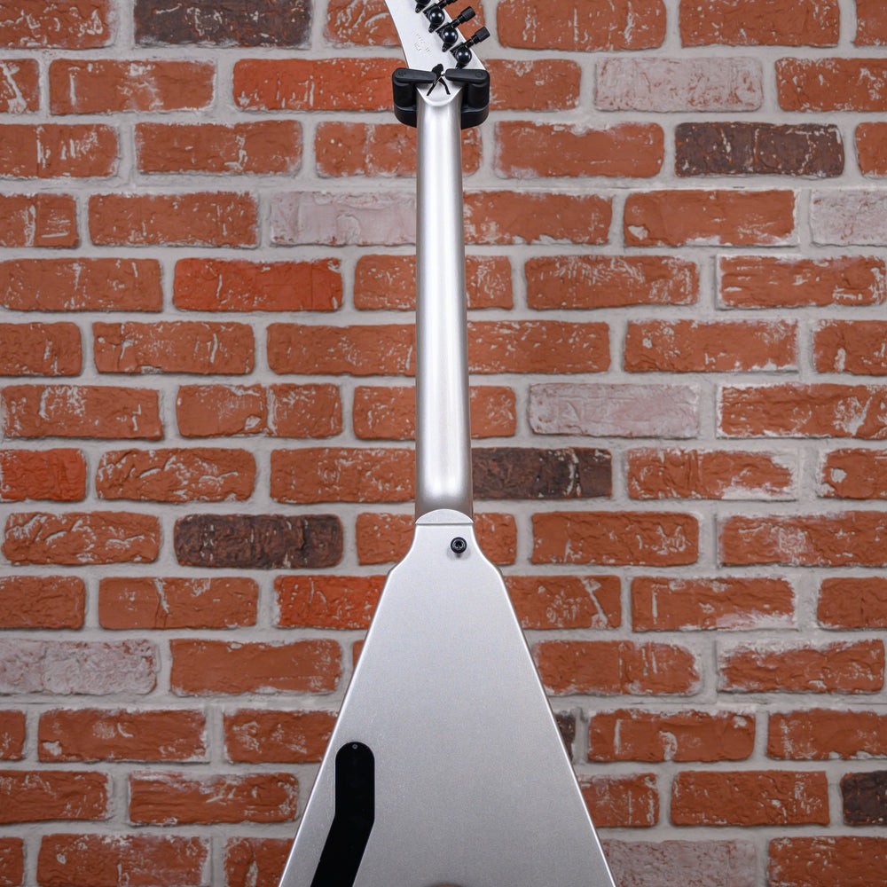 
                      
                        Gibson Dave Mustaine Signature Flying V EXP Demo Shop Metallic Silver 2022 w/OHSC
                      
                    