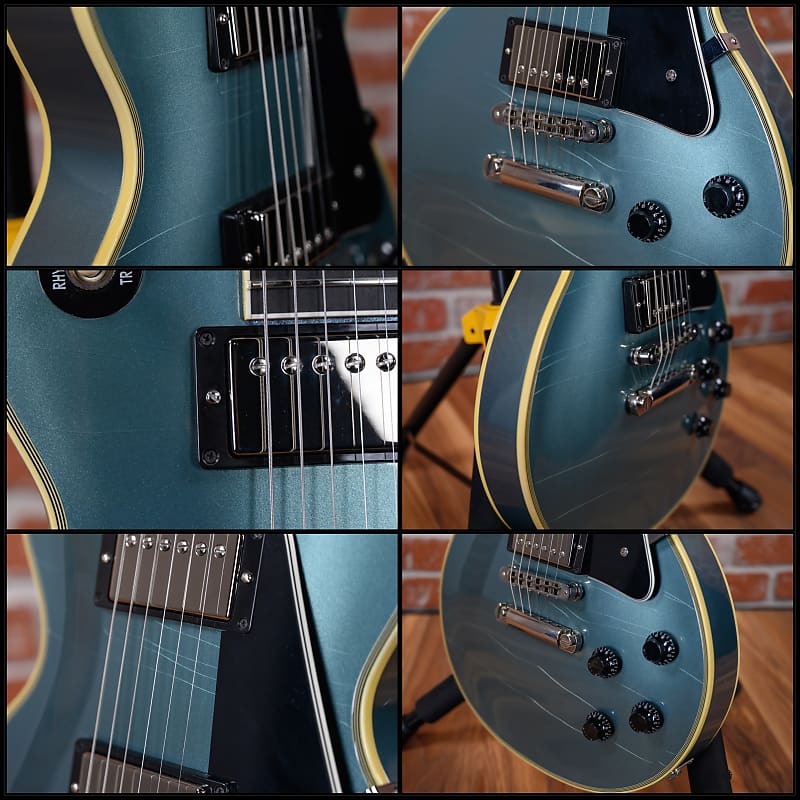 
                      
                        Gibson Custom Shop Limited Edition Rock and Roll Hall of Fame Les Paul Custom Aged Antique Pelham Blue 2014 w/OHSC
                      
                    