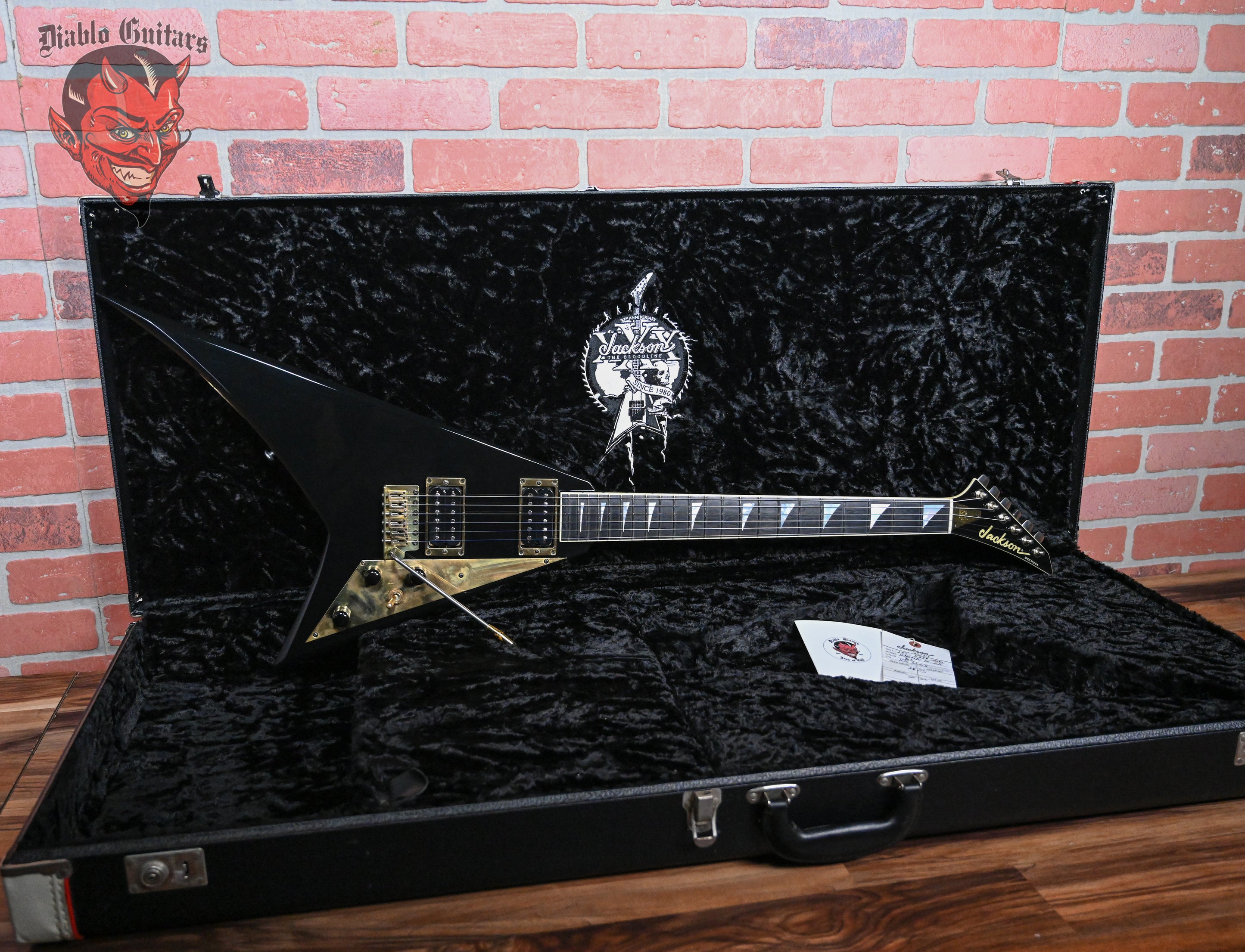 Jackson USA Custom Shop RR 30th Anniversary Randy Rhoads #28 of 30 Built By Mike Shannon Black 2010 w/OHSC