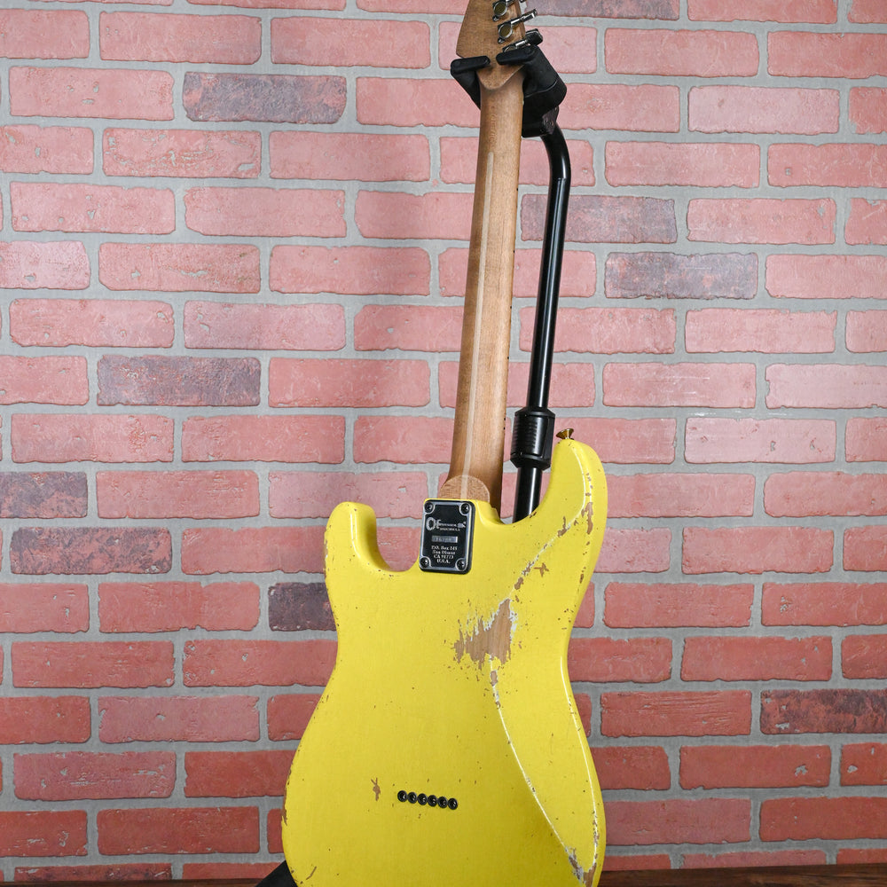 
                      
                        Charvel USA Custom Shop San Dimas HSH CT Relic Aged Nitro Graffiti Yellow Relic 2024 w/OHSC
                      
                    