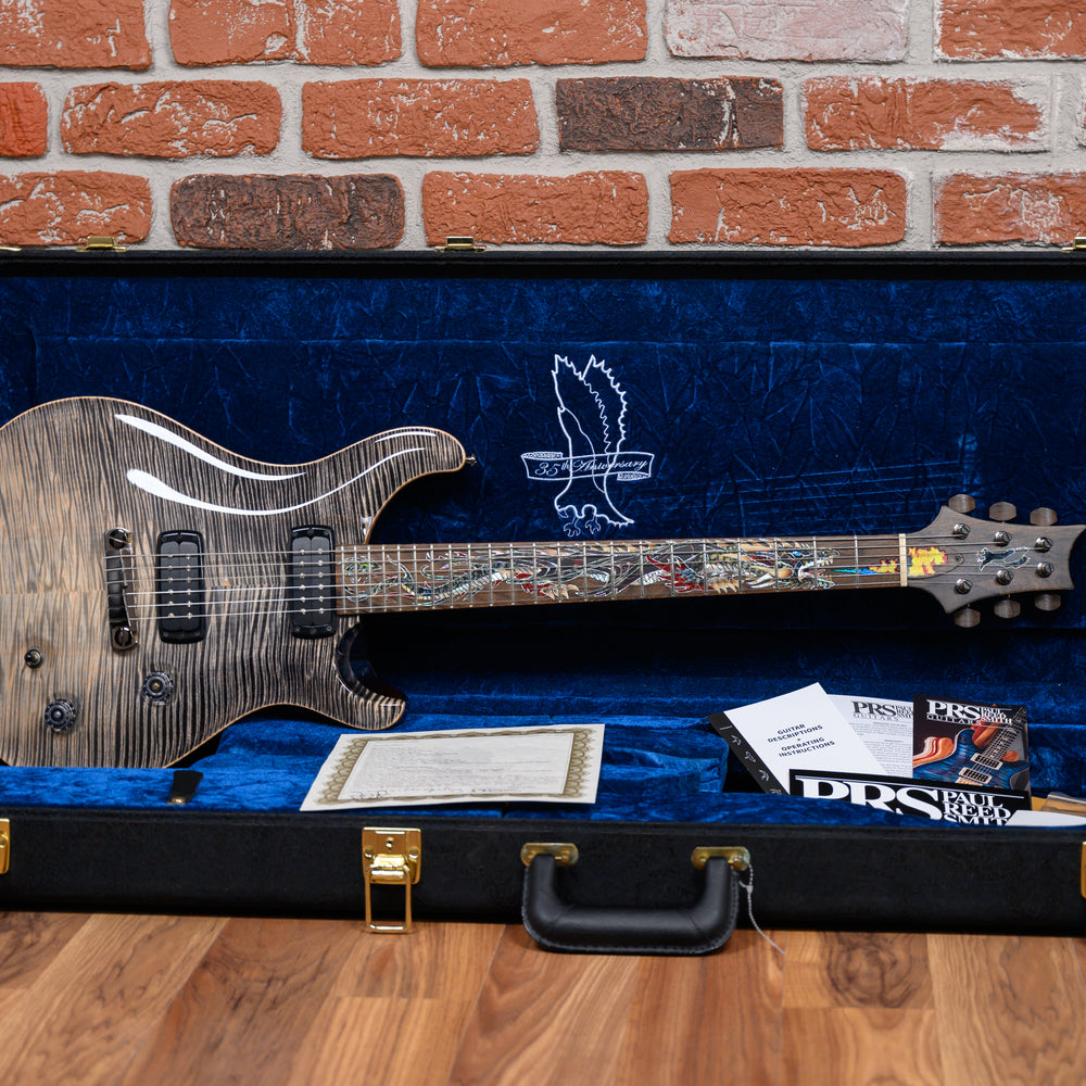 PRS Dragon Curly Maple Top Frostbite Dragon's Breath with 35th Anniversary Dragon Inlay 2020 w/OHSC