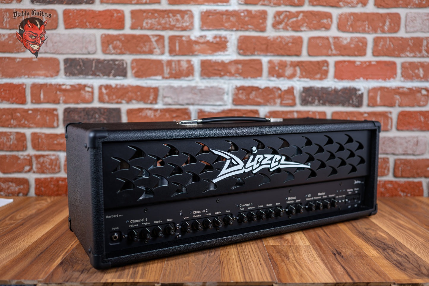 Diezel Herbert Mk3 3-Channel 180-Watt Guitar Amp Head Black