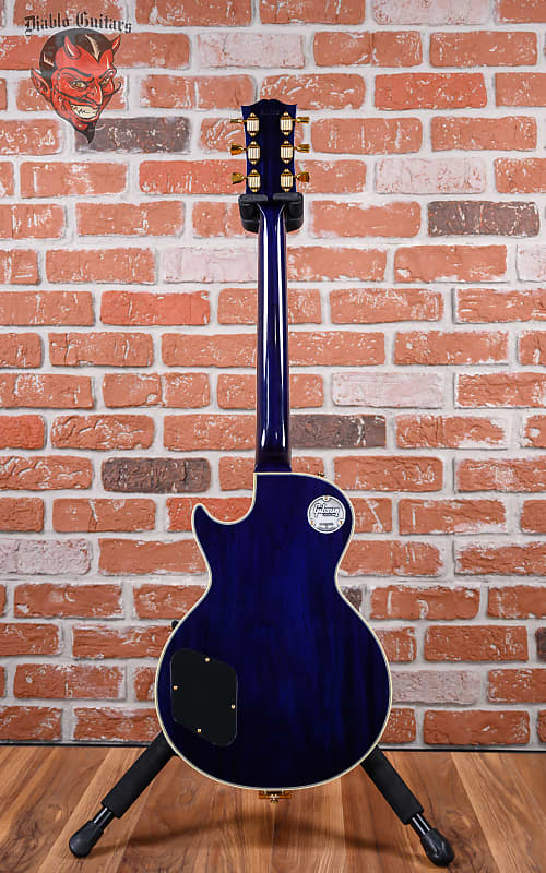 
                      
                        Gibson Custom Shop Made To Measure ‘68 Les Paul Custom Flame Maple Top Nordic Blue 2024 w/OHSC
                      
                    