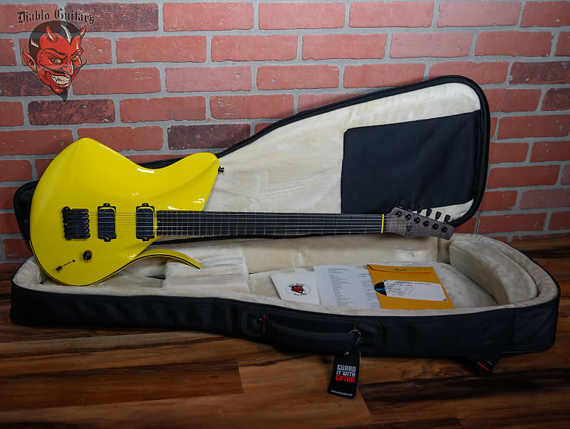 Dean Gordon Mirus 6 Built For Namm Porsche Racing Yellow 2024 w/Gigbag