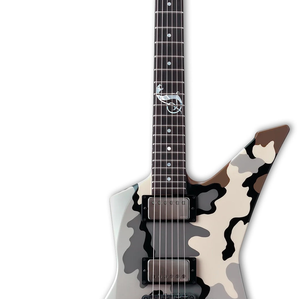 
                      
                        ESP Signature Series Custom Shop James Hetfield Signature Snakebyte Kuiu Camo Satin 2025 w/OHSC
                      
                    