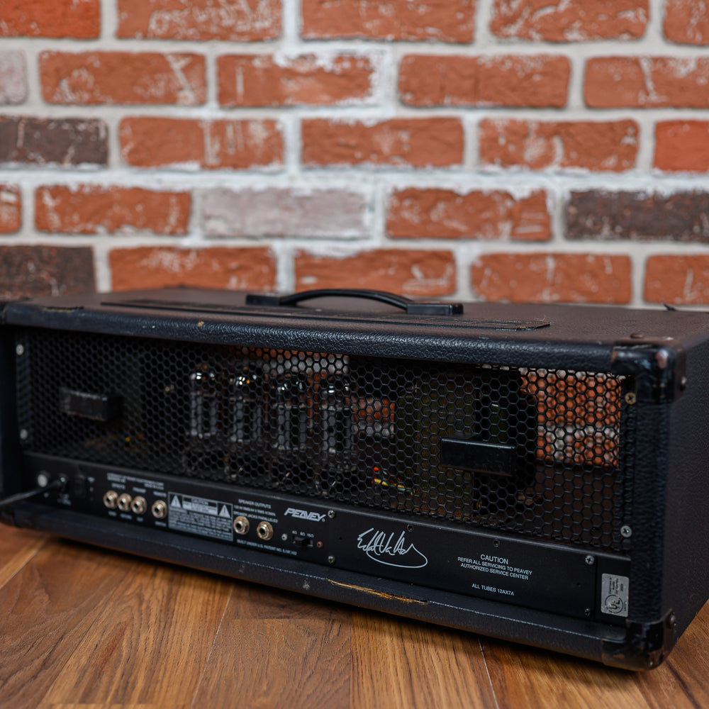
                      
                        Peavey 5150 "Script" 2-Channel 120-Watt Guitar Amp Head 1993 Black
                      
                    