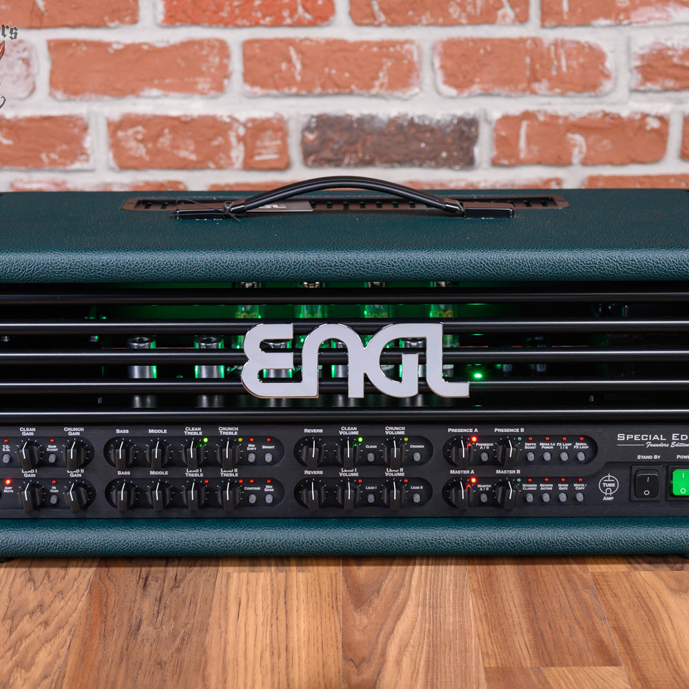 Engl Custom Shop Special Edition Founders Edition E670FE 5-Channel 100-watt all Tube Head with EL34 Tubes Green Bronco