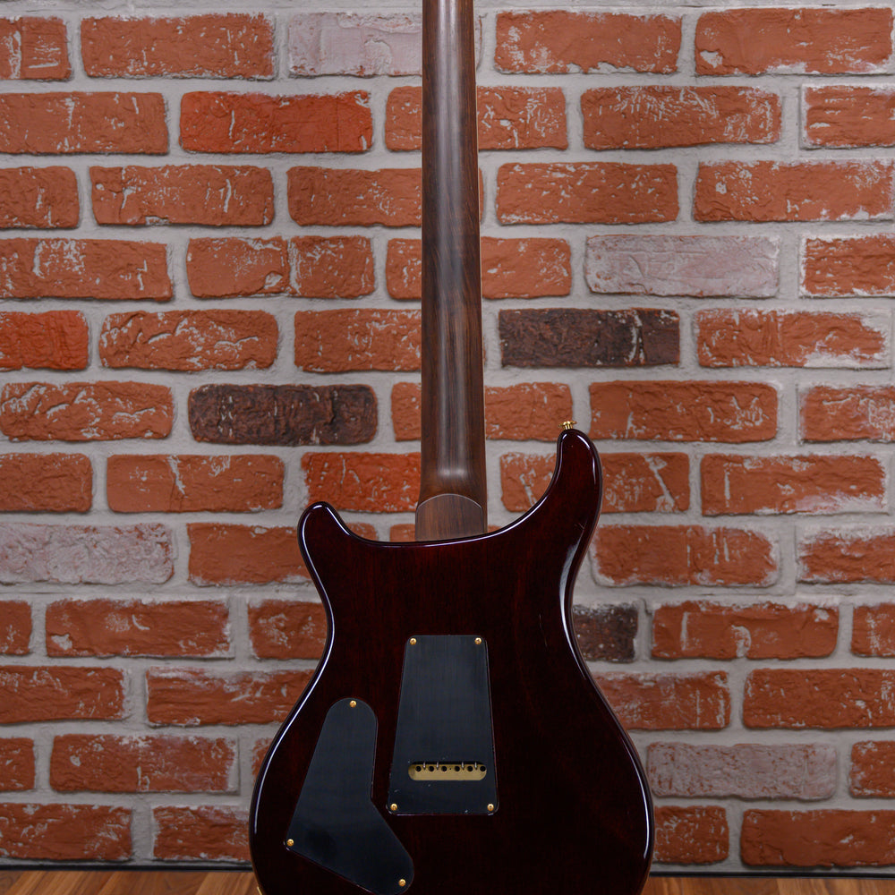 
                      
                        PRS Private Stock #1320 10th Anniversary Quilted Maple Top Amber Tiger Eye Burst with Brazilian Rosewood 2006 w/OHSC
                      
                    