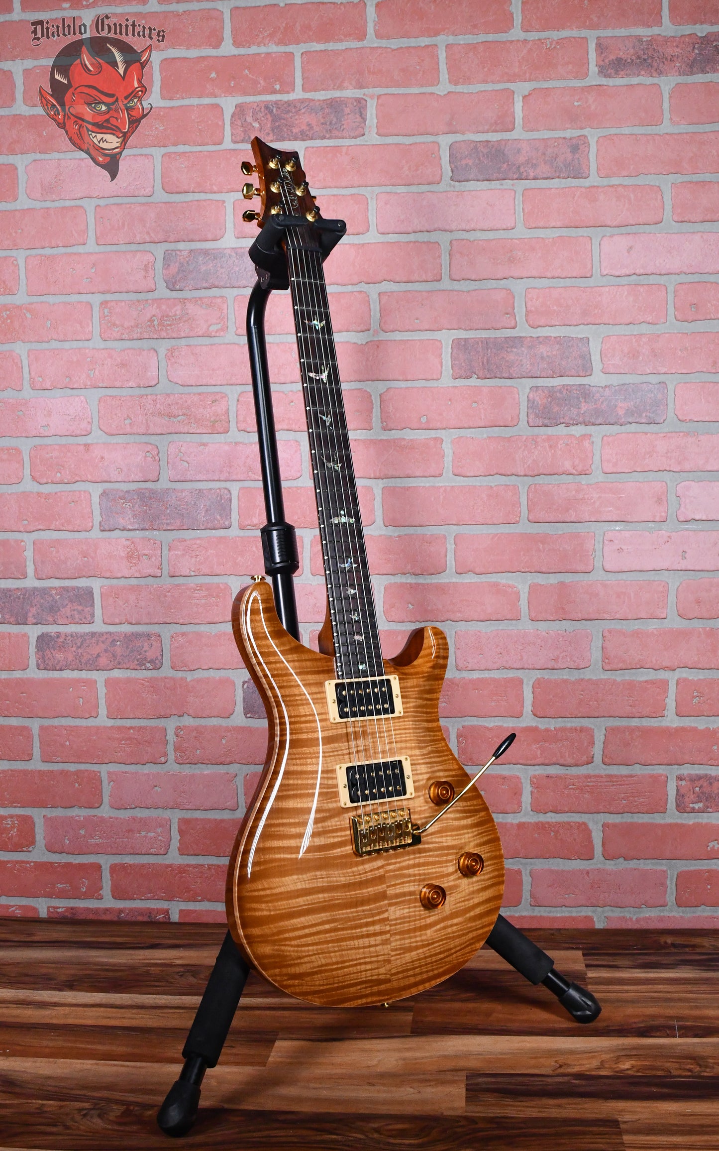 PRS Custom 24 Artist Package Flame Maple Top with Brazilian Rosewood Vintage Natural 2007 w/OHSC