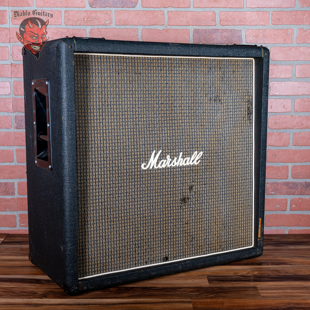 
                      
                        Marshall 1986B 4x12" Cabinet 1976 Black w/ Checkerboard Grill
                      
                    