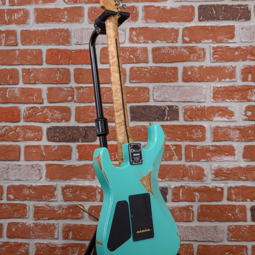 
                      
                        Charvel USA Custom Shop Music Zoo Exclusive HS San Dimas Nitro Aged Seafoam Green Lacquer 2022 w/OHSC/COA
                      
                    