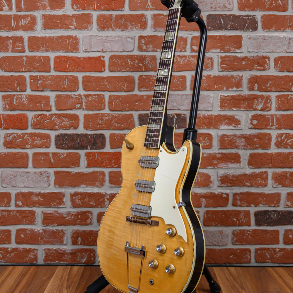 
                      
                        Silvertone Model 57 1445L Blonde Early 1960's w/OHSC
                      
                    