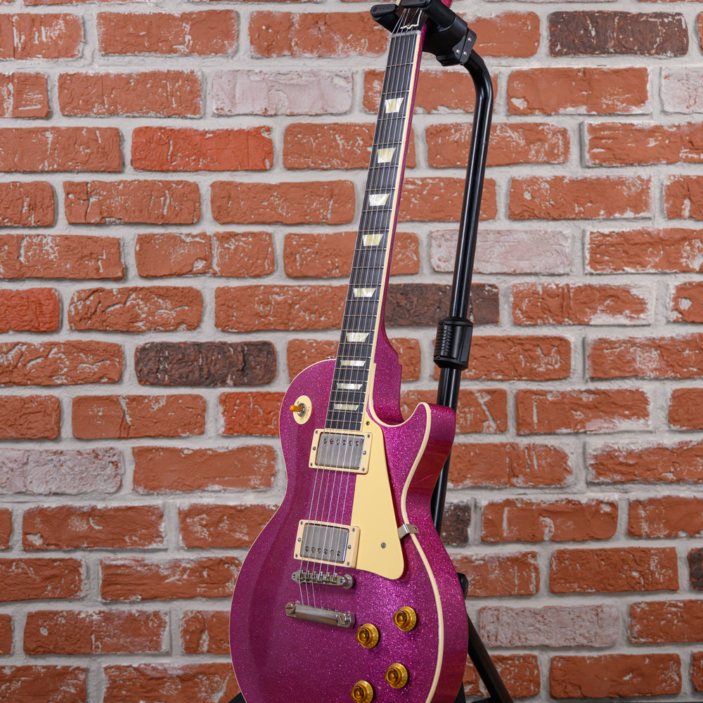 
                      
                        Gibson Custom Shop Dealer Select ‘57 Les Paul Murphy Lab Pink Sparkle Ultra Light Aging 2024 w/OHSC
                      
                    