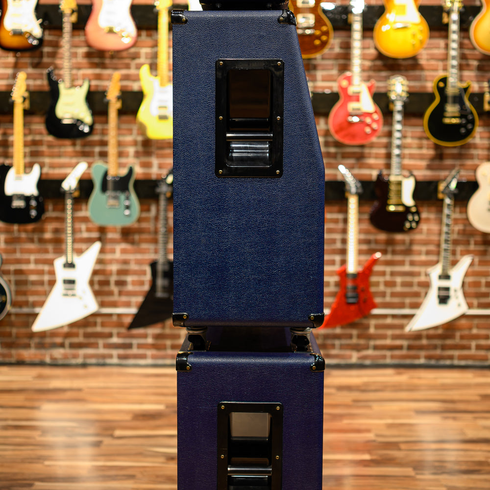 
                      
                        Marshall 6100 30th Anniversary Series 3-Channel 100-Watt Guitar Amp Head 1992 Blue w/ Matching 4x12 6960A & 6960B Cabs
                      
                    